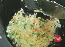 Illustration of how to make egg fried rice 4