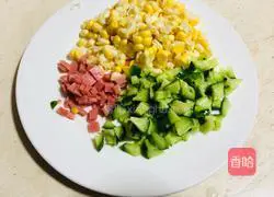 Illustration of how to make love fried rice 3