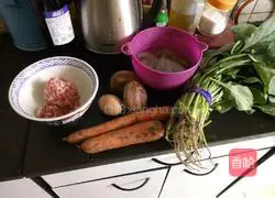 Illustration of how to make wontons 1