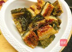 Illustration of how to make eel fried rice 2