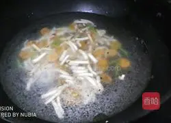 Illustration 6 of how to make shredded chicken and vegetable nutritious noodles