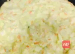 Baby Cabbage, Carrot Shredded Egg Pancake Practice illustration 5