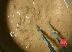 Illustration of how to make kimchi cake 4