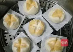 Milk sweet potato blossom steamed buns recipe 17