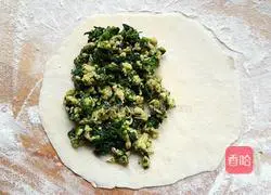 Illustration of how to make vegetable pancakes 14