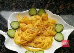 Bird's Nest Egg Pancake Recipe Illustration 9