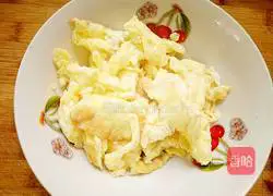 Scallion-flavored ham Illustration of how to make fried rice with intestines and eggs 7