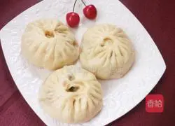 Illustration of how to make fennel seedling buns 13