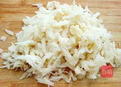 Illustration of making dumplings stuffed with lotus vegetables and meat 5