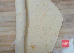 Illustration of how to make pumpkin milk steamed buns 7