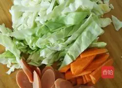 Illustration of how to make braised pancake 2