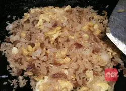 Soy sauce aroma Illustration of how to make fried rice 6