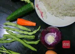 Vegetable fried rice recipe 1