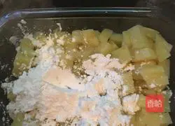 Golden Potato Cake Recipe Illustration 6