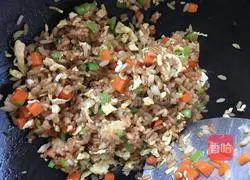 Colorful Fried Rice Recipe Illustration 6