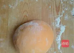 Illustration of how to make pumpkin steamed buns 6