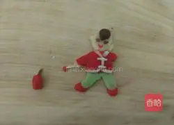 Illustration of how to make fancy date steamed buns 12