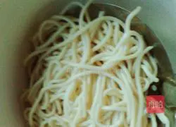 Fried noodles Illustration of how to do it 2