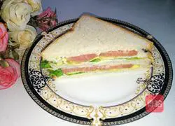 Illustration of how to make egg sandwich 6