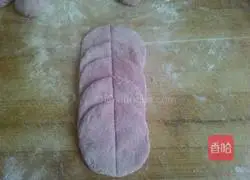 Illustration of how to make purple sweet potato buns 6