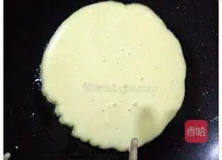 Illustration of how to make love egg pancake 7