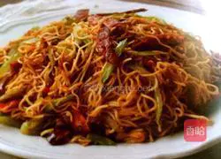 Illustration of how to make fried noodles 5