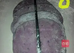 Illustration of how to make purple sweet potato and hedgehog steamed buns 6