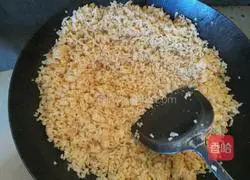 Eggs and Shrimp Fried Rice Illustration of how to do it 2