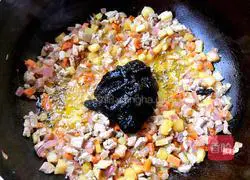 Illustration of how to make Korean noodle sauce 8