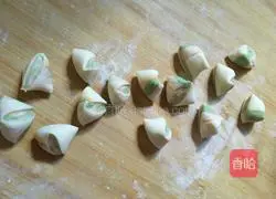 Illustration of how to make baby dumplings 9