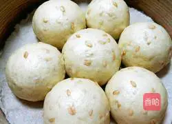 Illustration of how to make sweet potato and oatmeal steamed buns 13