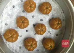 Illustration of how to make steamed pumpkin cake 10