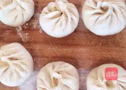 Illustration of how to make stuffed buns with soy sauce 5