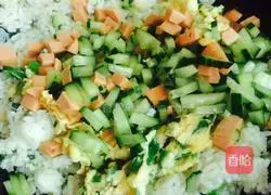 Egg Fried Rice Recipe Illustration 6