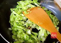 Vegetables Illustration of how to make fried egg noodles 11