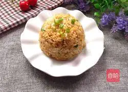 Illustration of how to make fried rice with bean paste 6