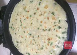 Illustration of how to make garlic and egg pancakes 6