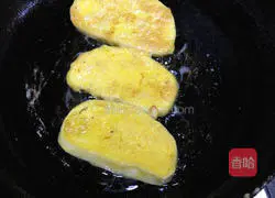 Illustration of how to make egg-fried steamed buns 5