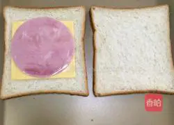 Illustration of how to make marshmallow sandwich 2
