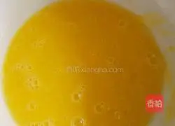 Illustration of making glutinous rice egg cake 3