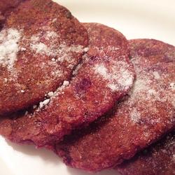 Milky purple potato cake (simple version)