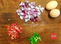 Egg Fried Rice Recipe Illustration 2