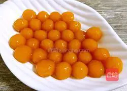 Pumpkin glutinous rice balls recipe 15