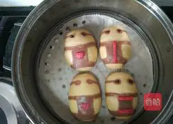 Minion Steamed Bun Recipe Illustration 12