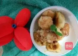 Illustration of how to make pan-fried potato cake 14