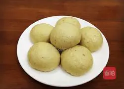 Bean dregs and five-spice cake nest Illustration of making steamed buns 12