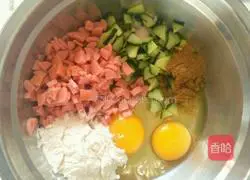 Illustration of how to make pan-fried noodles 2