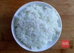 Illustration of homemade daughter's fried rice 1