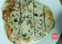 Illustration of how to make dumpling skin sesame cakes 9