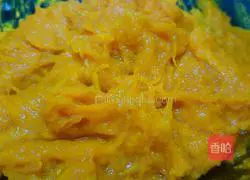 Pumpkin cake Illustration of how to do it 1